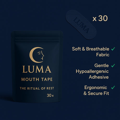Luma Mouth Sleep Tape Navy